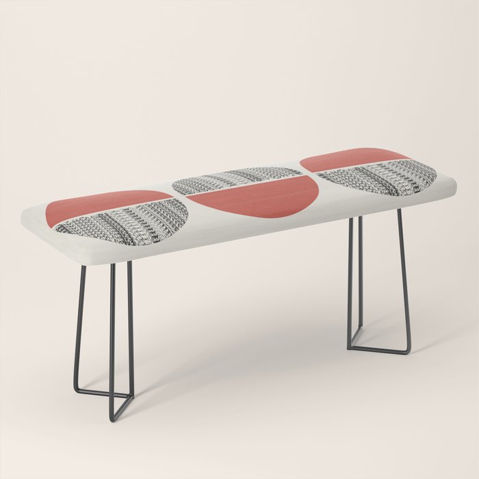 Minimalist circles Bench Gallery Image 1