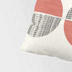 Minimalist circles Pillow Sham Gallery Image 4