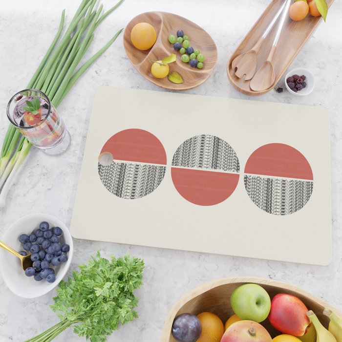 Minimalist circles Cutting Board Gallery Image 2