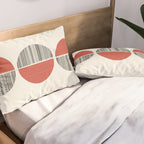 Minimalist circles Pillow Sham Gallery Image 2