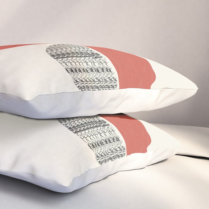 Minimalist circles Pillow Sham Gallery Image 3