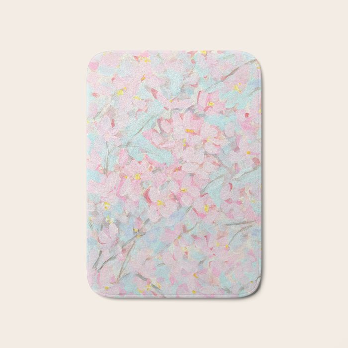 Cherry Blossom Delight Bath Mat Gallery Image 1