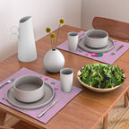 SWEET - colorful typography on pink Placemat Gallery Image 2