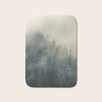 Misty Pine Forest 2 Bath Mat Gallery Image 1