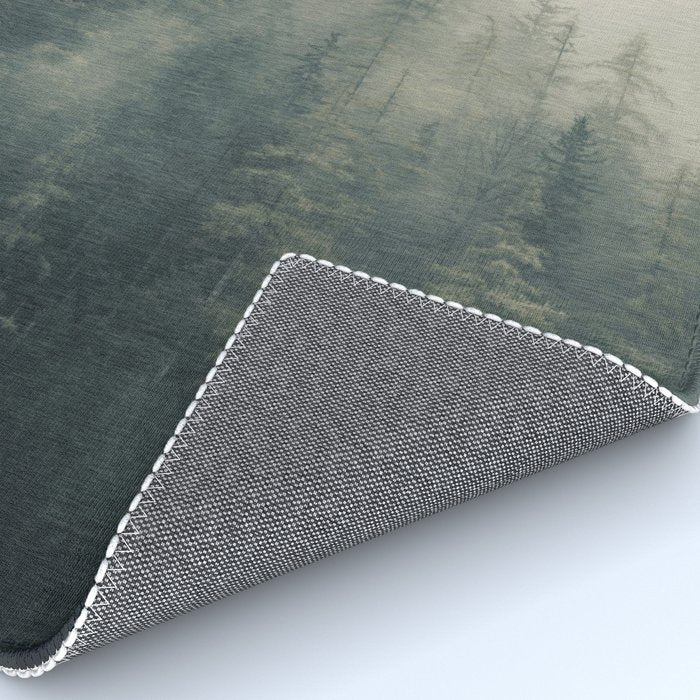 Misty Pine Forest 2 Rug Gallery Image 4