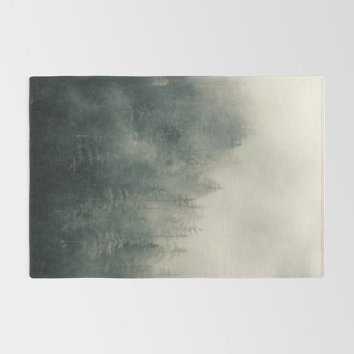 Misty Pine Forest 2 Rug Gallery Image 2