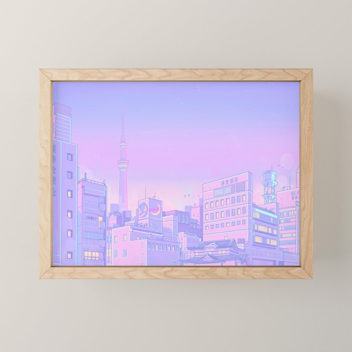 Sailor City Mini Art Print Gallery Image 1