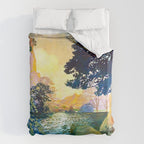 Maxfield Parrish Dream Castle Duvet Cover Gallery Image 6