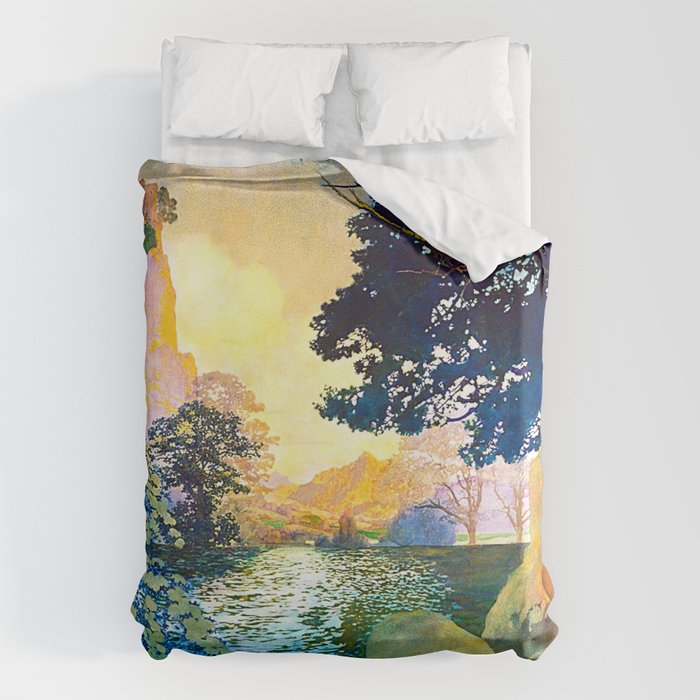 Maxfield Parrish Dream Castle Duvet Cover Gallery Image 6
