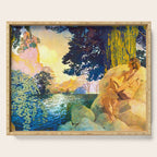 Maxfield Parrish Dream Castle Serving Tray Gallery Image 1