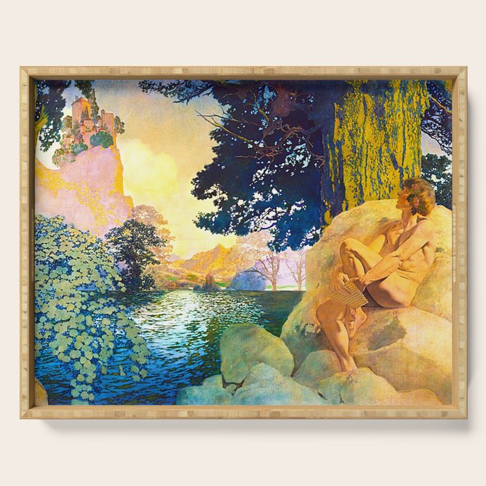 Maxfield Parrish Dream Castle Serving Tray Gallery Image 1