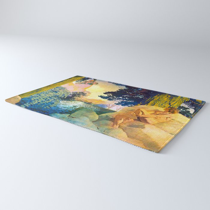 Maxfield Parrish Dream Castle Rug Gallery Image 3