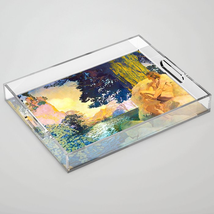 Maxfield Parrish Dream Castle Acrylic Tray Gallery Image 1