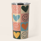 Happy love Travel Mug Gallery Image 1