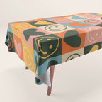 Happy love Tablecloth Gallery Image 1