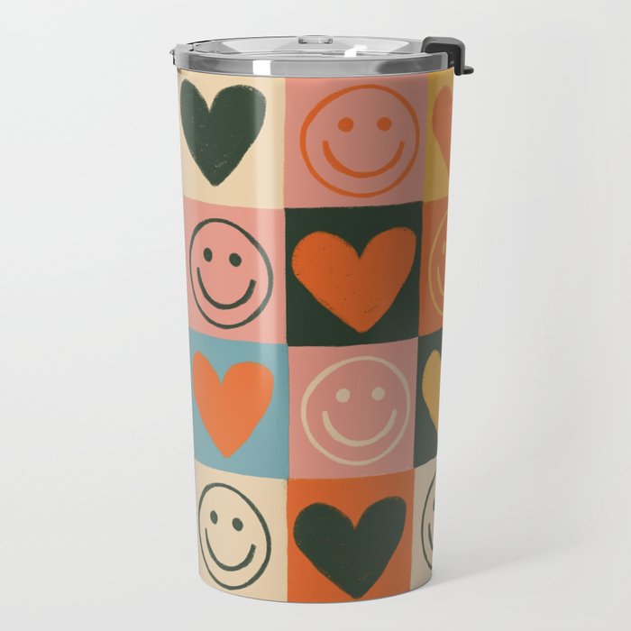 Happy love Travel Mug Gallery Image 2