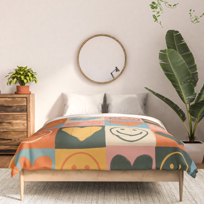 Happy love Comforter Gallery Image 3
