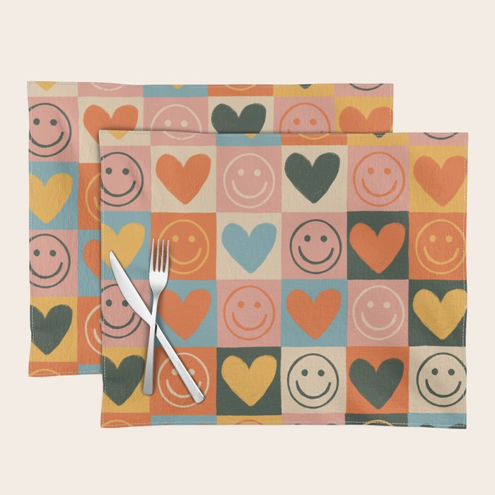 Happy love Placemat Gallery Image 1