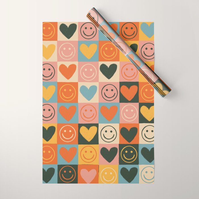 Happy love Wrapping Paper Gallery Image 1