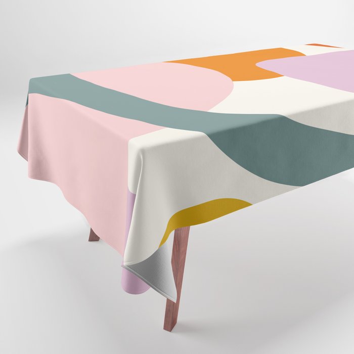 Rainbow Collage  Tablecloth Gallery Image 1