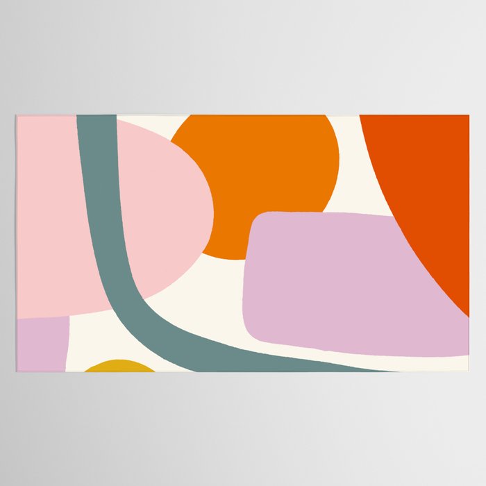 Rainbow Collage  Tablecloth Gallery Image 2