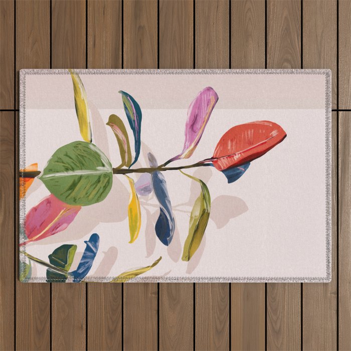 House Plant 6 Outdoor Rug Gallery Image 1