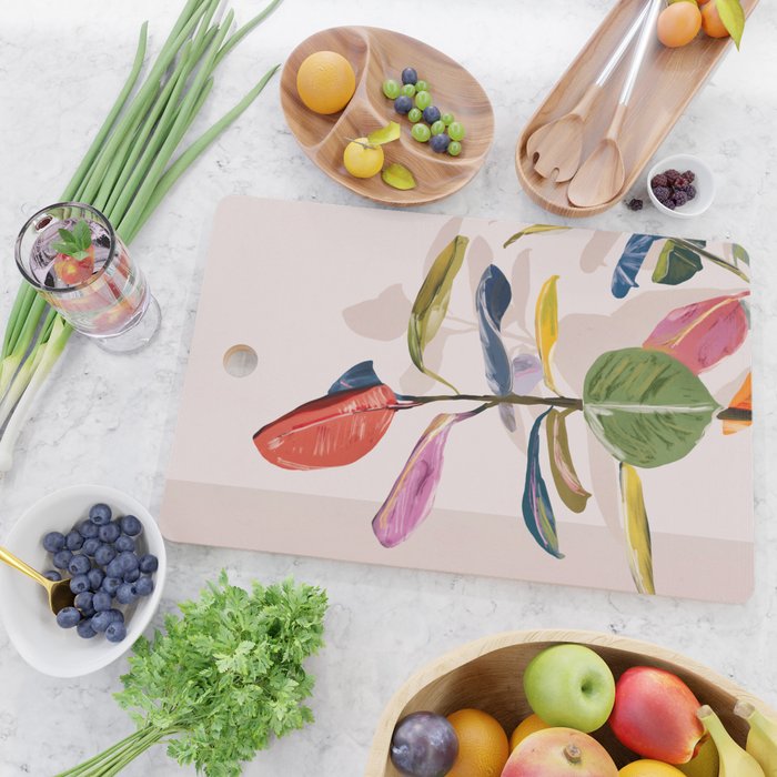House Plant 6 Cutting Board Gallery Image 2