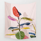 House Plant 6 Wall Tapestry Gallery Image 4