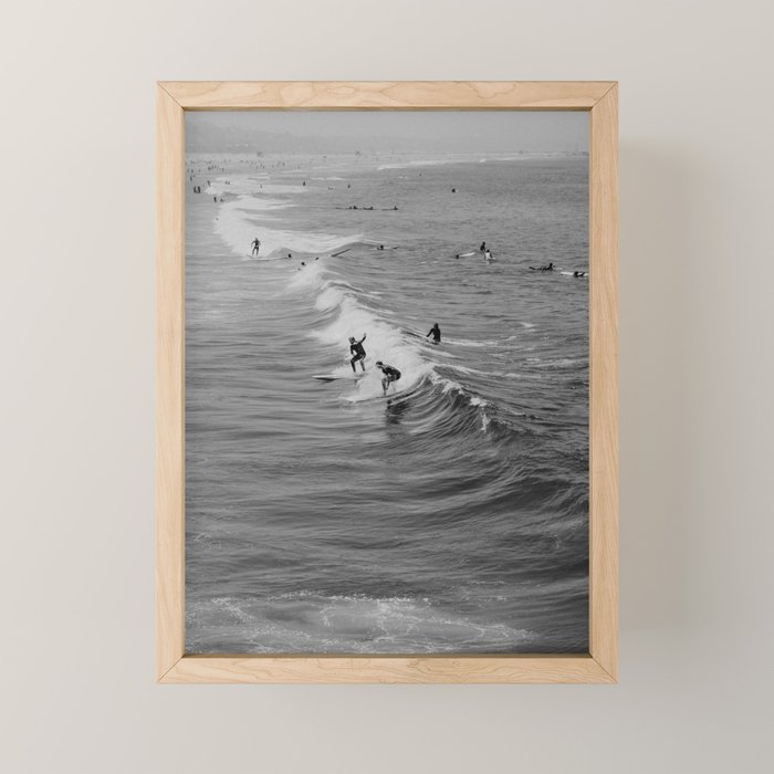 Surf Beach Photo Mini Art Print Gallery Image 1