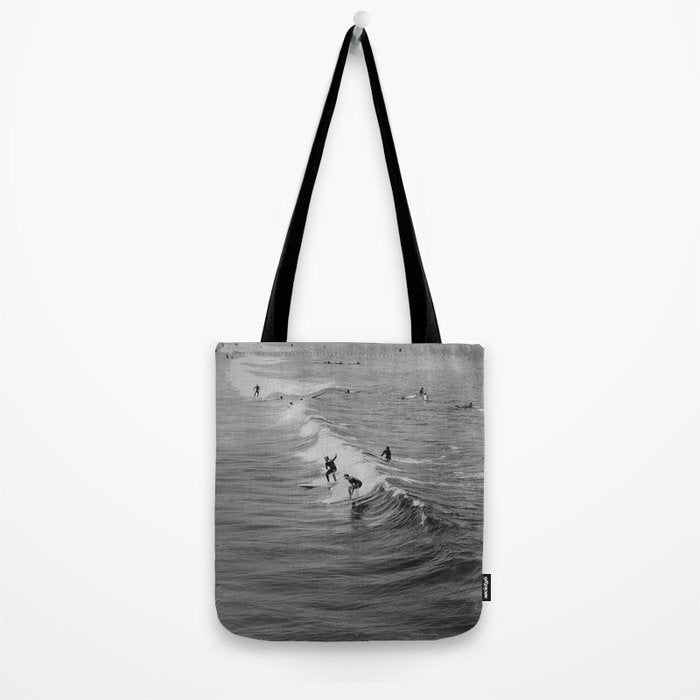 Surf Beach Photo Tote Bag Gallery Image 2