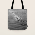 Surf Beach Photo Tote Bag Gallery Image 1