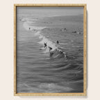Surf Beach Photo Serving Tray Gallery Image 1