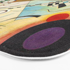 Wassily Kandinsky Composition 8 Bath Mat Gallery Image 3