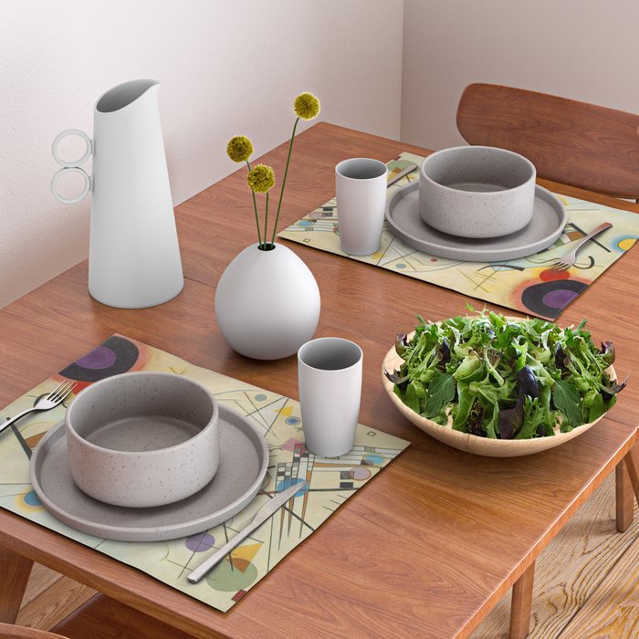 Wassily Kandinsky Composition 8 Placemat Gallery Image 2