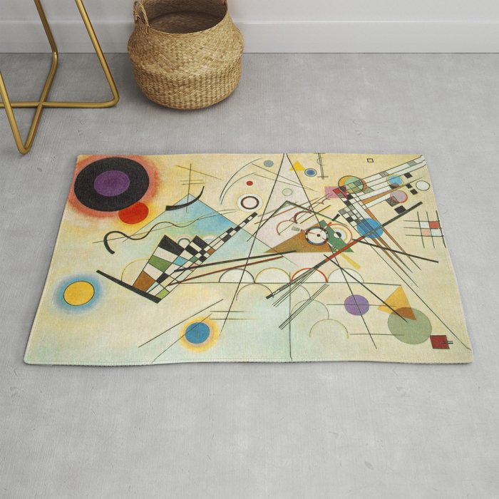Wassily Kandinsky Composition 8 Rug Gallery Image 1