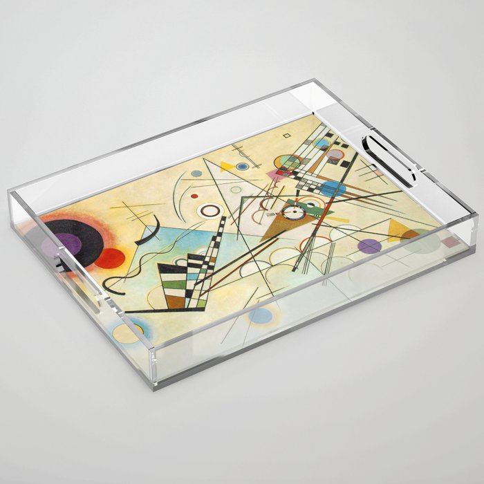Wassily Kandinsky Composition 8 Acrylic Tray Gallery Image 1