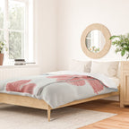 Hummingbird with Hibiscus Duvet Cover Gallery Image 2