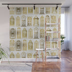 Moroccan Doors - Gold Palette Wall Mural Gallery Image 1
