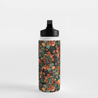 Birds and Snake Floral Pattern Water Bottle Gallery Image 3
