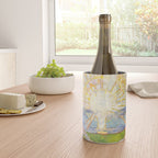 Edvard Munch the sun enhanced with artificial intelligence Wine Chiller Gallery Image 4