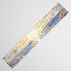 Edvard Munch the sun enhanced with artificial intelligence Table Runner Gallery Image 3