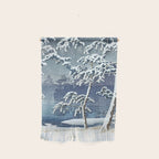 Hasui Kawase, Senzoku Pond In Snow - Vintage Japanese Woodblock Print Art Wall Hanging Gallery Image 1