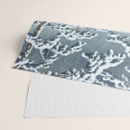 Hasui Kawase, Senzoku Pond In Snow - Vintage Japanese Woodblock Print Art Wrapping Paper Gallery Image 2