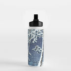 Hasui Kawase, Senzoku Pond In Snow - Vintage Japanese Woodblock Print Art Water Bottle Gallery Image 2