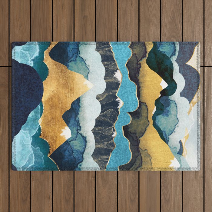 Cloud Peaks Outdoor Rug Gallery Image 1
