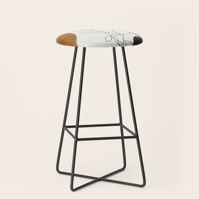 Abstract Plant Stool Gallery Image 1