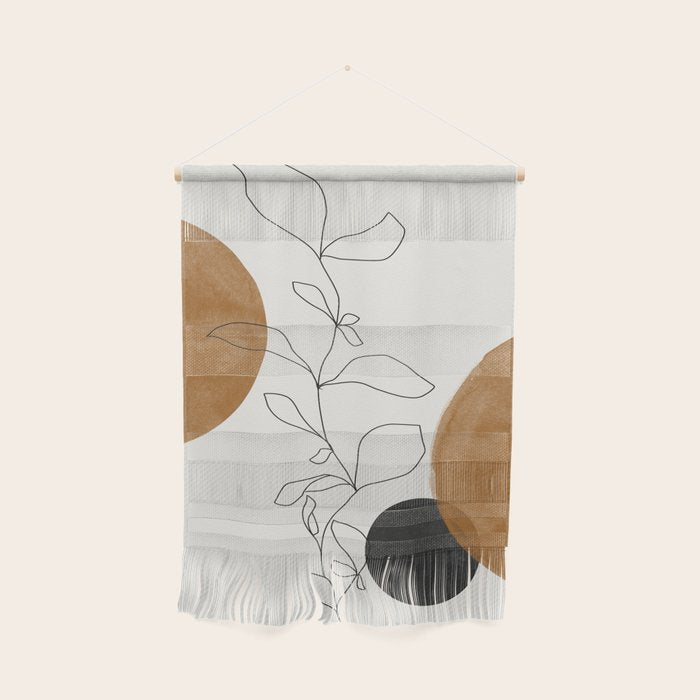 Abstract Plant Wall Hanging Gallery Image 1