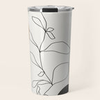 Abstract Plant Travel Mug Gallery Image 1