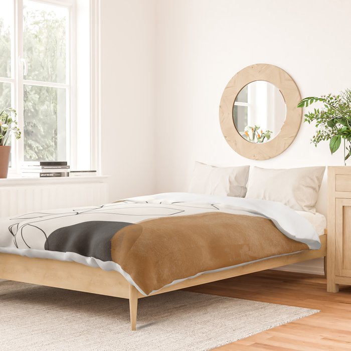 Abstract Plant Duvet Cover Gallery Image 2