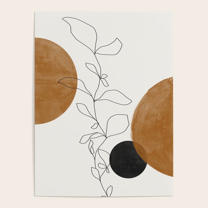 Abstract Plant Poster Gallery Image 1